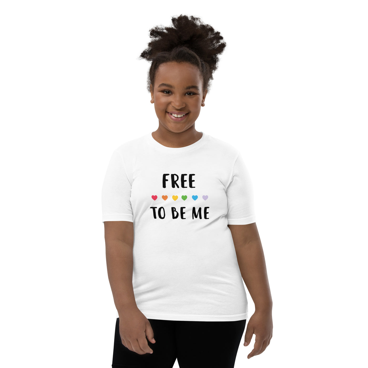 Free To Be Me Youth Short Sleeve T-Shirt