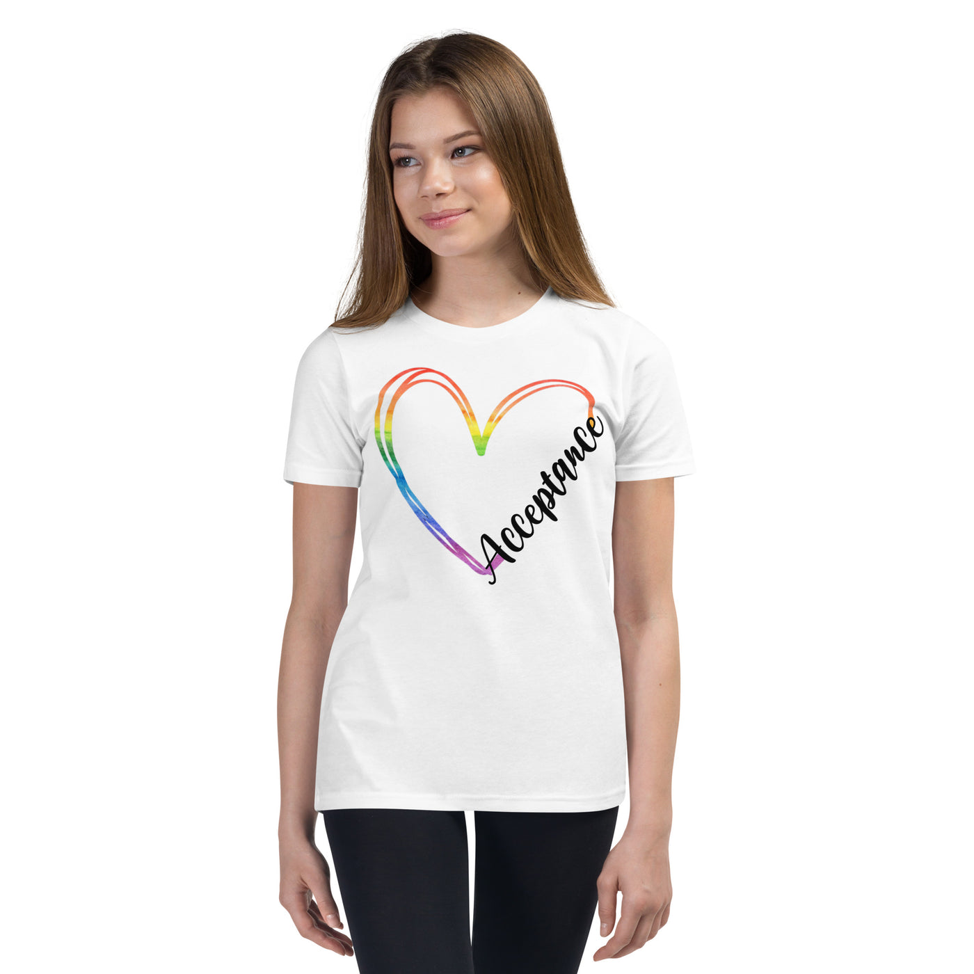 Acceptance - Heart Youth Short Sleeve T-Shirt